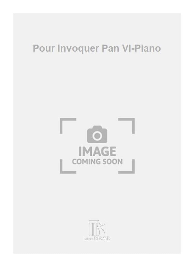 Pour Invoquer Pan Vl-Piano